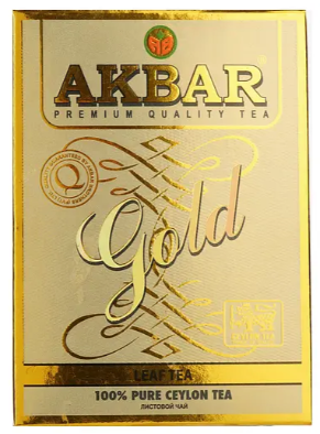 Чай чорний Akbar Золотий 100 г